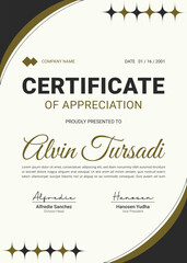 Certificate of Appreciation Template Design