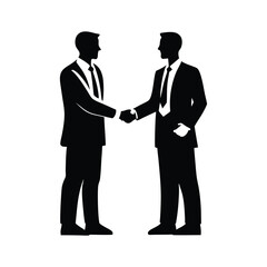 Fototapeta premium handshake vector illustration for corporate designs
