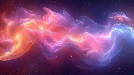 Obraz premium Cosmic Waves