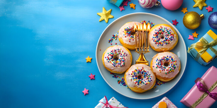 Seasonal Decorated Donuts
