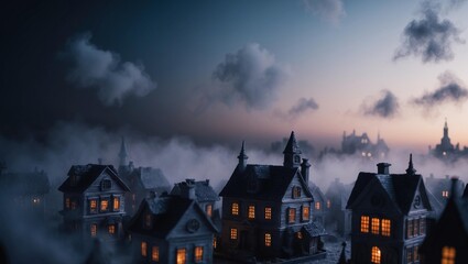 Obraz premium Miniature city