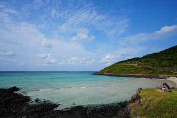 Obraz premium fascinating seascape with clear water