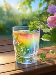 Crystal Clear Glass of Water
