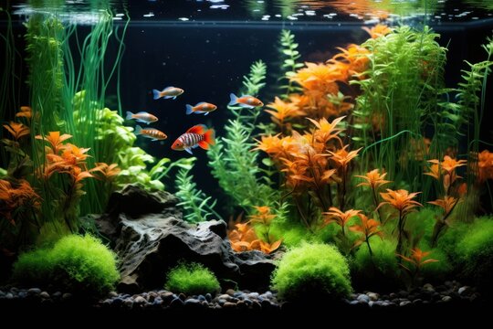 Quarium aquarium nature fish.