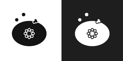 Soap icon line art vector