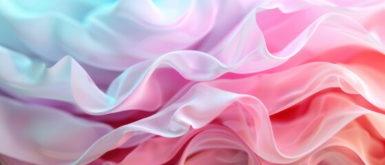 Fototapeta premium Tranquil Pastel Symphony - Abstract Background