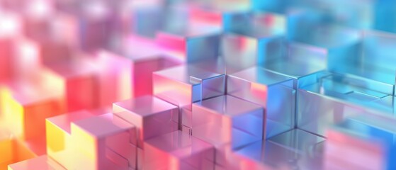 Soft Pastel Gradient Background in High Definition - Ethereal and Delicate Color Transition for Design Projects