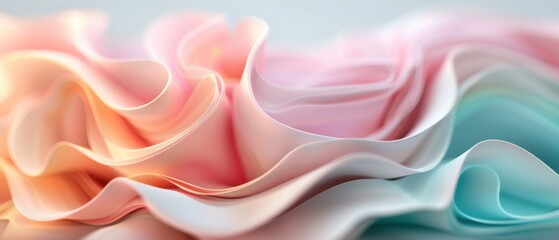 Ethereal Pastel Dreams - Abstract Background