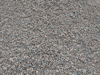 Crushed stone texture background