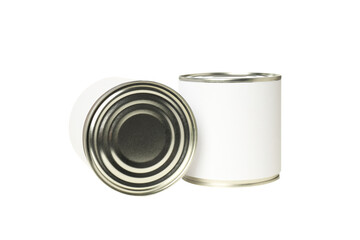 PNG, canned food, isolated on white background.