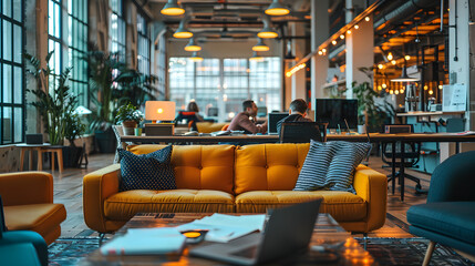 Virtual coworking space