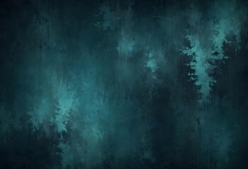 Obraz premium Dark navy blue grunge texture background with bold streaks of turquoise and teal running through it
