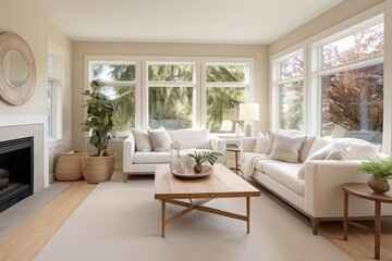 Living room architecture furniture building.