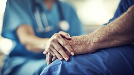 Obraz premium Compassionate Care and Support