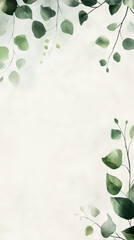 Vegetarian menu background