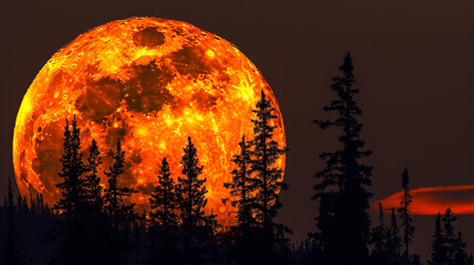fire in the night