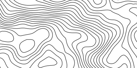 White wave paper curved reliefs abstract background,Topographic map and landscape terrain texture grid. Topo contour map on white contour lines vector map,Topographic contour lines.
