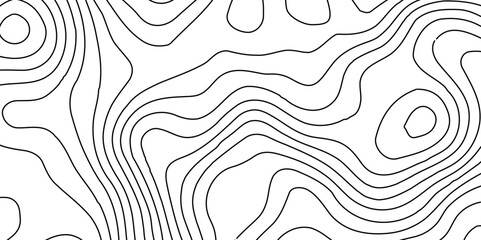 White wave paper curved reliefs abstract background,Topographic map and landscape terrain texture grid. Topo contour map on white contour lines vector map,Topographic contour lines.