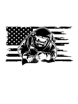 recommend clip art: US Welder Illustration, Welder Dad Stencil, USA Welder Cut File, Welder Shirt, US Welding Vector, Welder Clipart