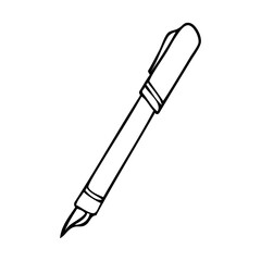 pen sketch vector illustration
