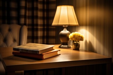 Table lamp book publication.