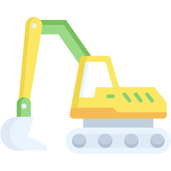 Backhoe Illustration