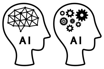 AI アイコン　イラストセット