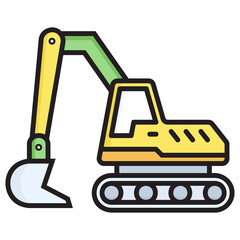 Backhoe Sticker