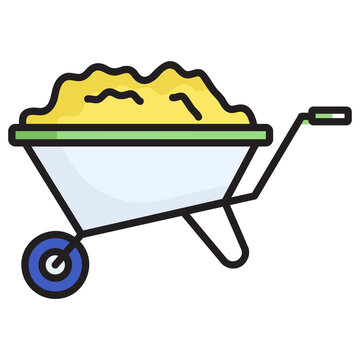 recommend clip art: Wheelbarrow Sticker
