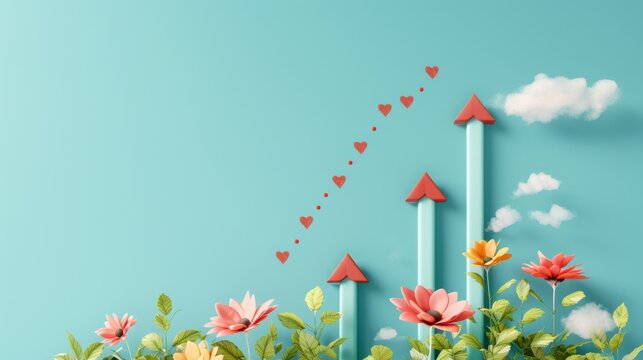 A dynamic sales environment featuring the pursuit of targets, the generation of leads, and the optimization of conversion rates, illustrating the drive for revenue growth.