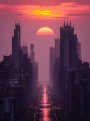 City Sunset