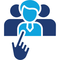 Obraz premium Recruitment Icon