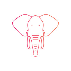 Elephant vector icon