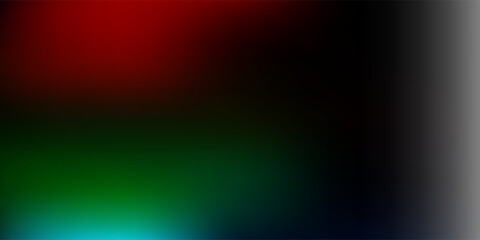 Dark multicolor vector abstract blur background.