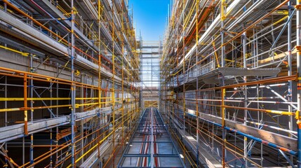 Scaffolding systems in industrial facilities support equipment maintenance, process upgrades, and facility expansions.