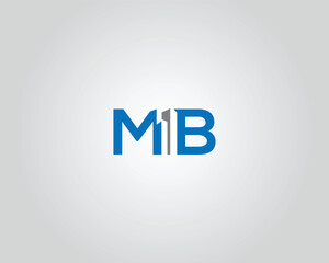 Letter MB Logo for Real Estate, Construction with simple roof building design vector template.