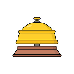 Reception Bell vector icon