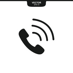 Phone and communication vector icon set