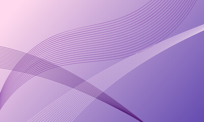 pink purple lines wave curves with smooth gradient abstract background