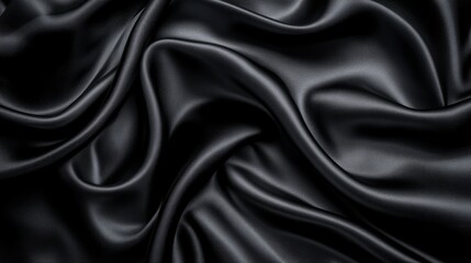 Obraz premium Black silk