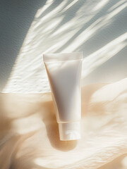 Background Aesthetics White, Mockup Cream, Packaging, Sea and Desert, Santorini, Ceramics, Vases,...