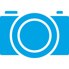 Fototapeta premium Camera Icon Glyph