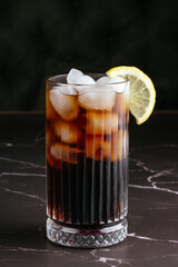 alcoholic cocktail rum and cola