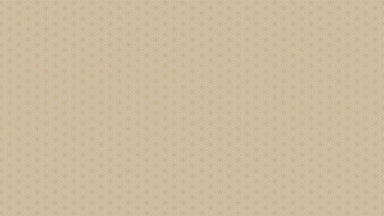 日本の伝統的な和柄の背景テンプレート-麻の葉-（金）　Japanese traditional pattern background template -ASANOHA- (gold)