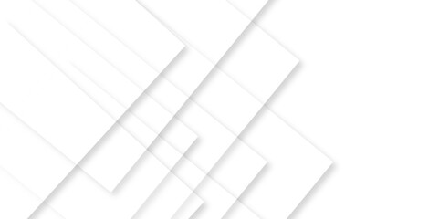 Abstract retro pattern seamless light white geometric square and line vector background. White and gray geometric square technology seamless white banner concept for business and presentation purpose	