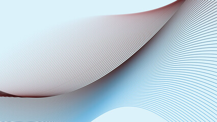 Sky Blue abstract background with curve line for backdrop or presentation