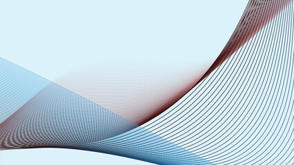 Sky Blue abstract background with curve line for backdrop or presentation