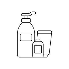 Toiletries vector icon