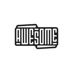 A Sticker of Awesome