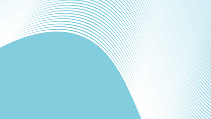 Sky Blue abstract background with curve line for backdrop or presentation